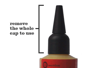 Ecogrease - remove whole cap, not just the top bit